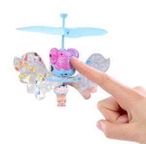 Papusa L.O.L. Surprise Magic Flyers - Snowflake, cu 1 Papusa si 1 Bagheta, Culoare Roz - Img 5