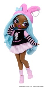 Papusa L.O.L. Surprise OMG My Melody - Outfit detaliat, corp mobil, accesorii - Img 4