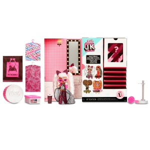 Papusa Mini-Moda LOL Surprise JK Diva - 15 surprize, outfit cool, accesoriu - Img 2