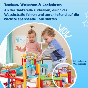 Parcare interactiva VTech Tut Tut Baby Flitzer cu lift si accesorii - Img 3