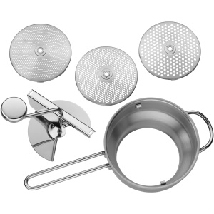 Passiermuhle WMF Gourmet, Cromargan, 19 cm, cu 3 discuri pentru fructe si legume - Img 7
