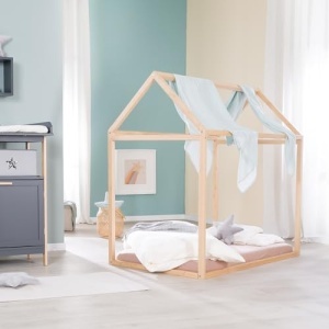 Pat Montessori Hausbett Roba 70 x 140 cm - Bambus FSC, Design Sigur - Img 3