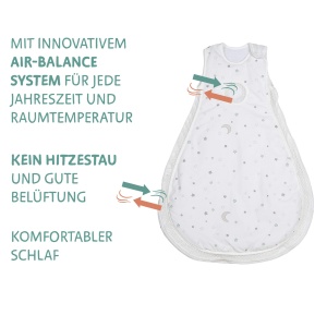 Patut multifunctional Roba Room Bed Sternenzauber 60x120 cm cu saltea si sac de dormit - Img 4