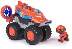 PAW Patrol Rescue Wheels Monstertruck Zuma Portocaliu cu Figurina si Lansator - Img 8