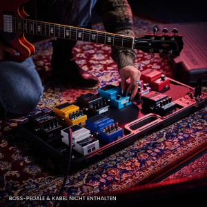 Pedalboard BOSS BCB-90X cu capacitate pentru 10 pedale, constructie din aluminiu - Img 7