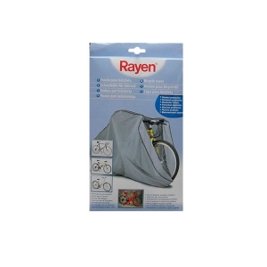 Pelerina pentru bicicleta Rayen 6332.50, 190 x 115 x 64cm, cu fermoar, albastra - Img 2