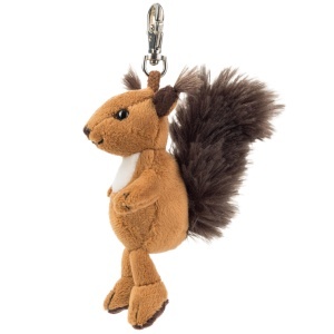 Peluche cu carabinier Luzy Schaffer 0250 12 cm, bej si alb - Img 3