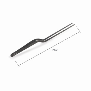Penseta de bucatarie Lacor Titan Black 21 cm otel inoxidabil maner antialunecare - Img 2