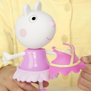 Peppa Pig Luzie Locke Dress Up Figurina distractiva - Img 5