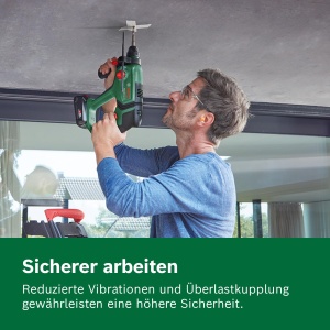 Perforator Bosch UniversalHammer 18V, 2,0 J, design ergonomic, SDS plus - Img 8