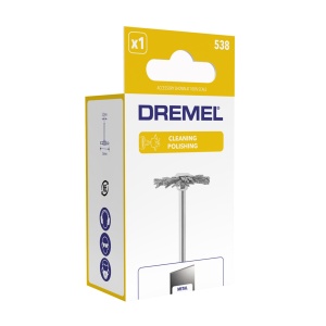 Perie abraziva Dremel 538 - 26mm, 20000 rpm, 3.2mm - Img 5