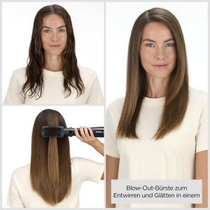 Perie de coafat BaByliss Style Smooth 1000 AS128E 3 in 1 1000W uscare indreptare si volum - Img 4