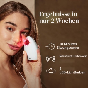 Perie de curatare faciala Silkn Bright Lux, 4-in-1, tehnologie infrarosu, albastra - Img 5