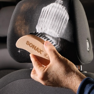 Perie de curatare SONAX TextilLederBurste, ergonomica, 1 buc, pentru textile si piele - Img 5