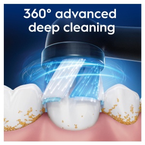 Perie de dinti electrica Oral-B iO Series Ultimate Clean, negru, cu tehnologie CrissCross - Img 2