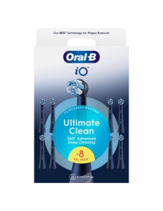 Perie de dinti electrica Oral-B iO Ultimate Clean, neagra, cu capete de schimb - Img 3