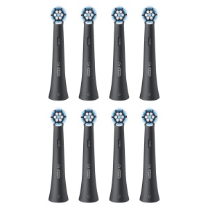 Perie de schimb Oral-B Gentle Care, 8 bucati, negru, pentru gingii sensibile