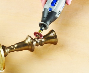 Perie de slefuit Dremel EZ473SA, granulatie 220, pentru lemn si metal - Img 3