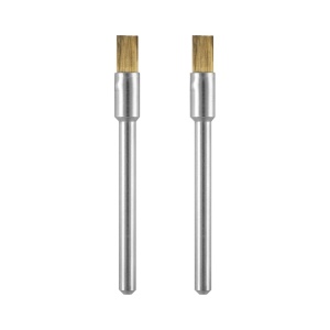 Perie din alama Dremel 537-02, 2 bucati, 0,3 cm