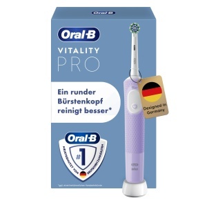 Perie electrica de dinti Oral-B Vitality Pro, lila, 3 programe de curatare