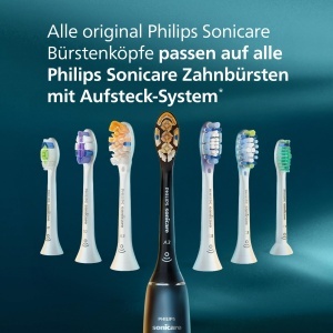 Perie electrica Philips Sonicare G3 Premium Gum Care, 4 capete, negru - Img 8