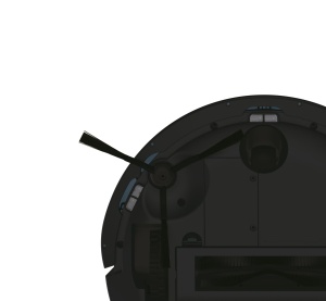 Perie laterala Hoover G201 Compatibila HG4 Robot Negru Curatare colturi si margini - Img 3