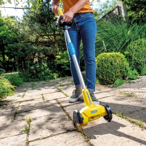 Perie pentru articulatii GLORIA din sarma de otel - perie de schimb originala pentru MultiBrush si WeedBrush | Perie de sarma pentru curatarea chitului si indepartarea buruienilor | Compatibil cu Gloria Electric Grout Cleaner | O 11 cm - Img 4