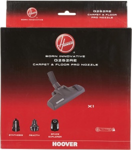 Perie pentru covoare si pardoseli Hoover G252RE CF Pro, Original, Negru