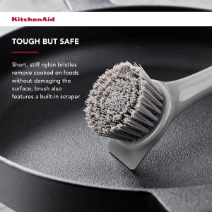Perie pentru curatare KitchenAid Gusseisen maner antialunecare perii din nylon - Img 5