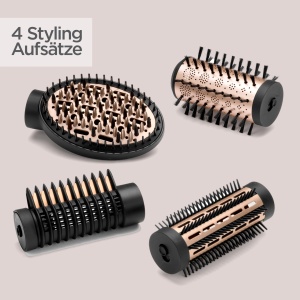 Perie rotativa BaByliss Big Hair Luxe AS970E, 4 in 1, 50mm, 38mm, Ioni - Img 2