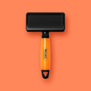 Perie Slicker pentru Caini si Pisici Wahl, Medie, Maner Ergonomic, Perii din Otel - Img 7