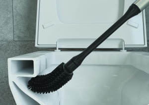 Perie WC Metaltex Cleany 185519000 flexibila INOX compacta - Img 6