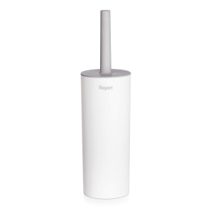 Perie WC Rayen cu capac, 37x9,2 cm, design soft-touch, flexibile - Img 3