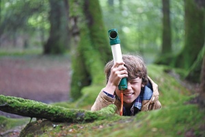 Periscop Hape Nature Fun din bambus, pentru copii de peste 3 ani - Img 3