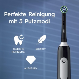 Periuta de dinti electrica Oral-B Pro Series 1, neagra, cu senzor de presiune - Img 8