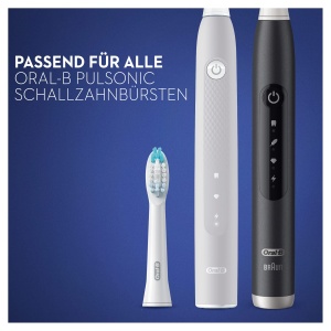 Periuta de dinti electrica Oral-B Pulsonic Clean, 4 bucati, alba, compatibila cu toate modelele - Img 6