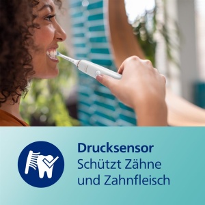 Periuta de dinti electrica Philips Sonicare DiamondClean 9000, periuta de dinti sonica cu aplicatie, senzor de presiune, 4 moduri de periaj, 3 niveluri de intensitate, sticla de incarcare si husa de calatorie USB, aur roz, model HX9911/94 - Img 6