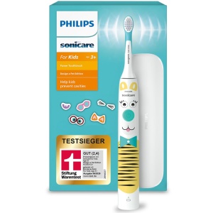 Periuta electrica pentru copii Philips Sonicare Design a Pet HX360301, 2 niveluri de intensitate, cu etui de calatorie