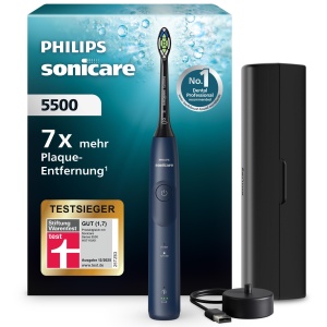 Periuta electrica Philips Sonicare 5500 HX711301 Navy Tehnologie Sonicare 2 moduri de curatare