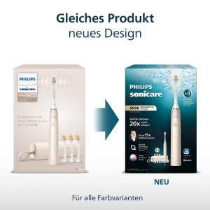 Periuta electrica Philips Sonicare DiamondClean Prestige 9900, neagra, cu tehnologie SenseIQ - Img 6