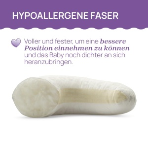 Perna de alaptare Boppy Deluxe, ergonomica, cu husa detasabila, 0 luni - Img 4