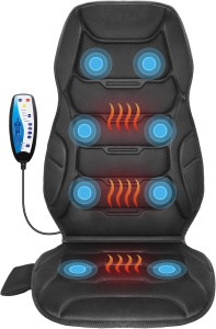 Perna de masaj COMFIER cu caldura, 8 motoare, 5 moduri de masaj