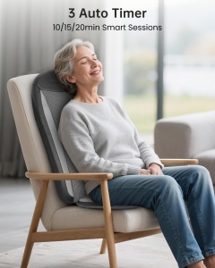 Perna de Masaj COMFIER cu Functie Shiatsu pentru Nacken si Spate, Calorificare si Vibratie - Img 8