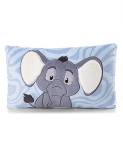Perna de plus NICI Elefant 62752 43x25 cm gri material reciclabil ideala pentru copii si adulti