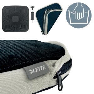 Perna Ergonomica Leitz Ergo Active, Culoare Samtgrau, IGR-certificata, 368x364x55 mm - Img 3