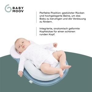 Perna ergonomica pentru bebelusi Babymoov Cosydream Mosaic - Liniarizare colici, 0-3 luni - Img 3