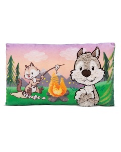 Perna NICI Forest Friends Wolf Winny Jojo 43x25cm Material Plus Eco-Friendly