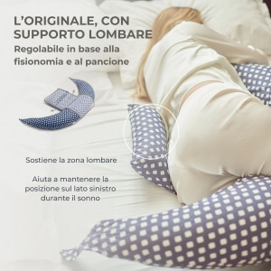 Perna pentru gravide Nuvita Baby DreamWizard 7200, suport ergonomic, 3D-Memory - Img 4