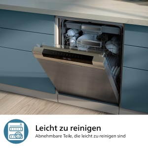 Philips 5000 Series Stand Mixer - Mini Smoothie Maker, lame detasabile, pahar de 700 ml, tehnologie ProBlend Plus, design usor de curatat, elegant, compact. 800 W de putere. Argintiu (HR2764/00) - Img 8