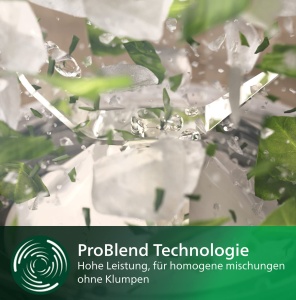 Philips Blender - Eco Conscious Edition, 350 wati, tehnologie ProBlend, cupa Tritan Renew(tm), fara BPA, alb matase mat (HR2500/00) - Img 4